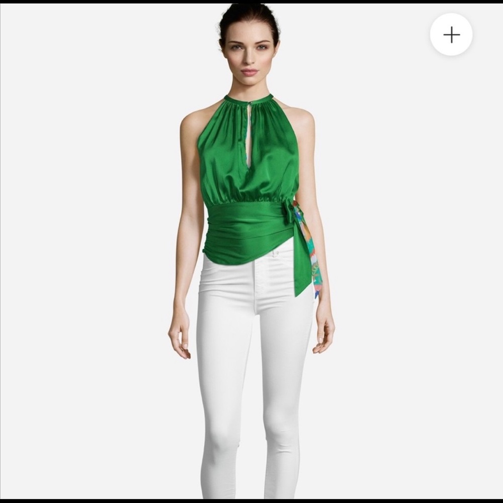 Ava silk top